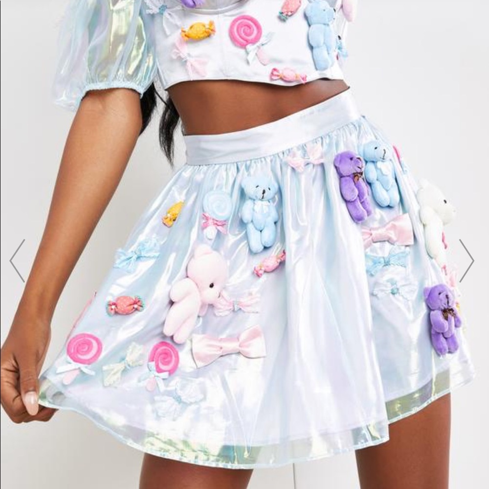 Dolls Kill Sugar Thrillz Skirt
